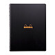 RHODIA Notebook RHODIACTIVE 90g RI A4+ 160p 5x5C mcrprf. + 9tr, règle PP + 6 m-p repositionnables Bloc-note