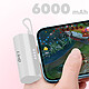 LinQ Batterie de Secours 6000mAh Double Connectivité USB C et Lightning  Blanc pas cher