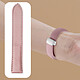 Avizar Bracelet pour Galaxy Watch 5 / 5 Pro / 4 Cuir Fermoir Boucle Magnétique  rose pas cher