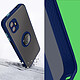 Acheter Avizar Coque pour Samsung Galaxy Xcover 6 Pro Bi-matière Bague Métallique Support Vidéo  bleu
