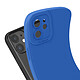 Avizar Coque pour iPhone 11 Silicone Mat Protection Caméra Bleu pas cher