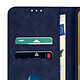 Avizar Housse pour Samsung Galaxy A03 Clapet Portefeuille Fonction Support  bleu nuit pas cher