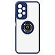 Avizar Coque pour Samsung Galaxy A13 Bi-matière Bague Métallique Support Vidéo  Bleu - Coque de protection avec un anneau de maintien conçue spécialement pour votre Samsung Galaxy A13 4G