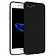 Avizar Coque Silicone TPU Gel Souple iPhone 7 Plus / iPhone 8 Plus Noir Mat Protection en Silicone Gel fléxible et résistant