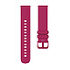 Avis Bracelet pour Samsung Galaxy Watch Active 40mm Silicone Souple Bordeaux