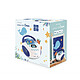 Metronic 477170 - Lecteur CD MP3 Ocean enfant avec port USB - Blanc et bleu pas cher