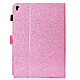 Evetane Etui iPad Pro 105: A1701-A1709-A1852 folio avec stand rose et paillettes Etui iPad Pro 105: A1701-A1709-A1852 folio avec stand rose et paillettes