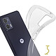 Avizar Coque pour Motorola Moto G73 Flexible Fine et Légère  Transparent pas cher