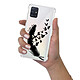 Evetane Coque Samsung Galaxy A51 anti-choc souple angles renforcés transparente Motif Plume pas cher