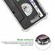 Acheter Evetane Coque Samsung Galaxy S21 FE Silicone antichocs Solides coins renforcés  transparente Motif Cassette