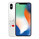 Acheter LaCoqueFrançaise Coque iPhone X/Xs silicone transparente Motif J'aime Marseille ultra resistant