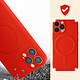 Acheter Avizar Coque Magsafe iPhone 13 Pro Silicone Souple Intérieur Soft-touch Mag Cover  rouge