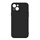 Avizar Coque iPhone 13 Mini Silicone Semi-Rigide avec Finition Soft Touch noir - Coque spécialement conçue pour votre iPhone 13 Mini.