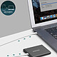 LinQ Câble USB-C vers USB-C 60W Charge et Synchro Fast Charge 3A 1.2m  Blanc pas cher