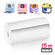 Maxlife Rouleaux de Papier thermique 15m pour Imprimante Photo Enfant Blanc pas cher