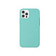 Myway Coque pour iPhone 12 / 12 Pro COLORED Souple en TPU Bleu Matériaux en TPU résistants et recyclables