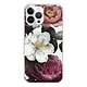 LaCoqueFrançaise Coque iPhone 13 Pro Max silicone transparente Motif Fleurs roses ultra resistant