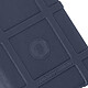 Avizar Coque pour Sony Xperia 10 V Silicone Antichoc Motif  en relief  bleu nuit pas cher