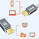 Acheter LinQ Câble Vidéo Mini DisplayPort Mâle vers Mini DisplayPort Mâle 1.8m  Blanc
