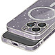 Avis Avizar Coque MagSafe pour iPhone 14 Pro Silicone Pailleté Transparent