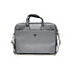 Guess Sacoche pour Ordinateur Portable 16'' Modèle Saffiano Gris Dispose de 2 compartiments et de 2 poches plaquées à l'intérieur ainsi qu'une poche extérieure.