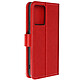 Avizar Étui pour Xiaomi 13 Lite Clapet Portefeuille Support Vidéo  Rouge - Étui de la série Chesterfield spécialement conçu pour Xiaomi 13 Lite