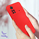 Acheter Avizar Coque pour Xiaomi Poco M4 Pro 4G Silicone Semi-rigide Finition Soft-touch Fine  rouge