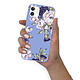 Acheter LaCoqueFrançaise Coque iPhone 11 Silicone Liquide Douce lilas Pivoines Violettes