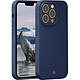 DBRAMANTE1928 Coque pour iPhone 14 Pro Costa Rica - Certifié GRS Bleu - Ecologique sans compromis sur le design : protégez votre téléphone et la planète en même temps avec cet étui de protection antichoc recyclé, à la mode et au toucher confo