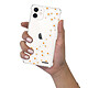 Evetane Coque iPhone 12 mini anti-choc souple angles renforcés transparente Motif Marguerite pas cher