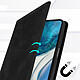 Acheter Avizar Étui Portefeuille pour Motorola Moto G52 et G82 Porte-cartes Soft-touch Clapet aimanté  noir