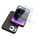Avis Evetane Coque iPhone 14 Pro Max Silicone liquide Noire + 2 Vitres en Verre trempé Protection écran Antichocs