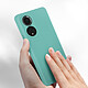 Acheter Avizar Coque Huawei Nova 9 et Honor 50 Silicone Semi-rigide Soft-touch Fine Turquoise