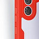 Acheter Avizar Coque 360° pour Samsung Galaxy A54 5G Dos Rigide Protection Écran Souple Coins Renforcés  Contour Rouge