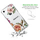 Avis LaCoqueFrançaise Coque iPhone 7/8/ iPhone SE 2020 anti-choc souple angles renforcés transparente Motif Amour en fleurs