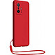 BigBen Connected Coque pour Xiaomi 11T / 11T Pro en Silicone avec dragonne assortie Rouge - Antichute, Anti-perte : la dragonne incluse vous permet d'accrocher votre téléphone à votre poignet pour éviter tout vol, perte ou chute accidentelle de votre téléphone.