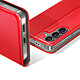 Acheter Avizar Étui pour Samsung Galaxy S24 Porte carte Collection Smart Rouge