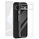 Mayaxess Pack Protection pour Google Pixel 8A Coque Souple et Verre Trempé 9H Transparent - Préserve efficacement et intégralement votre téléphone contre les chocs et les rayures du quotidien