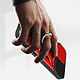 Acheter Avizar Coque Antichoc pour iPhone 15 Pro Max Cache Caméra Coulissant Bague rouge