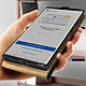 Avizar Étui Samsung Galaxy S22 Ultra Clapet Vertical Porte cartes - Noir pas cher