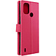 Avizar Etui pour Nokia C21 Plus avec Support Vidéo et Portefeuille   rose Étui folio spécialement conçu pour votre Nokia C21 Plus