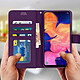 Avis Avizar Housse Samsung Galaxy A10 Etui Folio Rangement Carte Support Vidéo violet