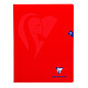 CLAIREFONTAINE Pack 10 Cahiers MIMESYS Piqué Polypro 24 x 32 cm 96 pages 90g Q.5x5 Assortis Cahier