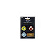 Overwatch - Pack 4 badges Roadhog Pack de 4 badges Overwatch, modèle Roadhog.