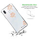 Avis LaCoqueFrançaise Coque Samsung Galaxy A20e Silicone antichocs Solides coins renforcés  transparente Motif Fleurs Blanches