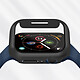 Avizar Coque Apple Watch Serie 7 (41mm) Rigide Finition Soft-touch Enkay noir pas cher