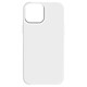 Moxie Coque pour iPhone 15 Semi-rigide Intérieur Microfibre Bords Surélevés Blanc - Coque Blanc bi-matière de la collection BeFluo, conçue par Moxie pour votre iPhone 15