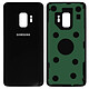 Clappio Cache batterie Samsung Galaxy S9 Façade arrière - noir Cache batterie spécialement dédié au Samsung Galaxy S9.