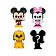 Disney - Pack 4 figurines Bitty POP! Mickey 2,5 cm Pack de 4 figurines Disney Bitty POP! Mickey 2,5 cm.