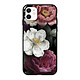 LaCoqueFrançaise Coque iPhone 12 Mini Silicone Liquide Douce Fleurs roses